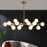 Mid-Century dining room chandelier