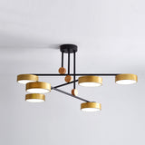 Unique Array Rotating Chandelier