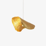 Hammered Brass Pendant Light