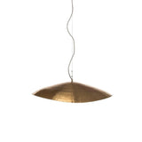 Hammered Brass Pendant Light