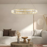 Ring Crystal Chandelier