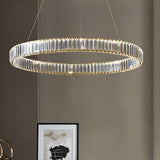 Ring Crystal Chandelier